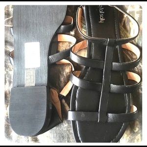 Strapped sandals